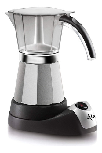 Delonghi Emk6 Para Auténtico Espresso Italiano, 6 Tazas Color Stainless Steel