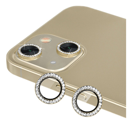 Vidrio Templado Camara Strass Para iPhone 14 Plus Pro Max