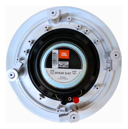 Caixa De Som Embutir Gesso Kit 4 Jbl Selenium 6fr2r Arandela