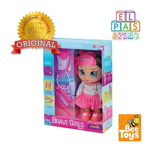 Juguetes para abejas Boneca Brave Girls Camille Médica
