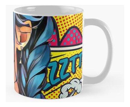 Taza Mujer Comic Bomba Calidad Premium