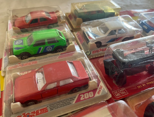 Imagen 7 de 10 de Colección Copec 1989 Majorette 20 Autos Nuevos Sellados