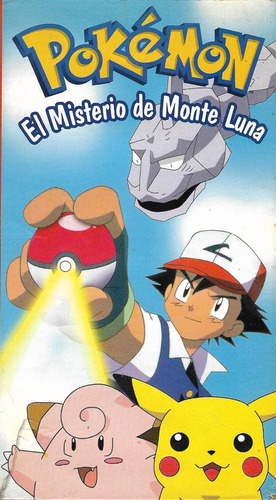 Pokemon El Misterio De Monte Luna Vhs Original