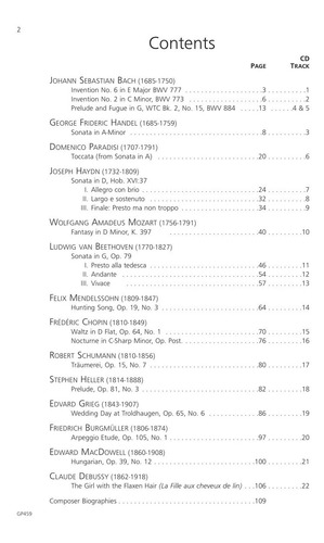 Essential Piano Repertoire From The 17th, 18th, & 19th Vol.9