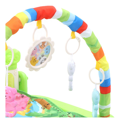 Colchoneta De Gimnasio Kick Play Piano Para Bebés, Multifunc
