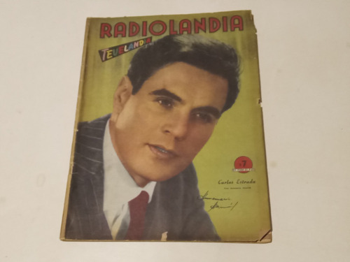 Revista Radiolandia N° 1672 De 1960. Tapa: Carlos Estrada (Usado)