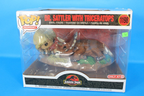 Doctor Sattler With Triceratops Funko Pop (Usado)
