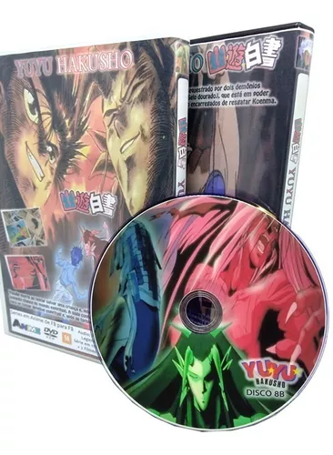 DVD Yu Yu Hakusho Completo Dublado - 30 Discos