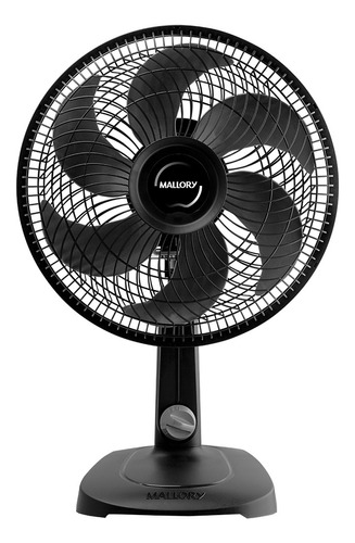 Ventilador Turbo 6 Pás 30cm Compact Prgr 127v Preto Mallory Diâmetro 30 cm Material das pás Plástico 110V