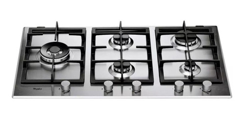 Imagen 2 de 2 de Anafe a gas Whirlpool Ispirazione GMA9522X inox 220V