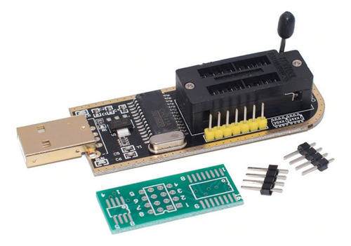 Set Programador Usb Ch341a Soic8 Sop8 Flash Eeprom Bios.