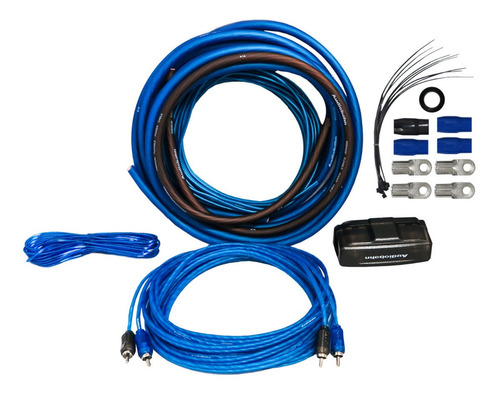Imagen 3 de 5 de Kit De Instalación Para Fuente Amplificador Cal 4 Audiobahn
