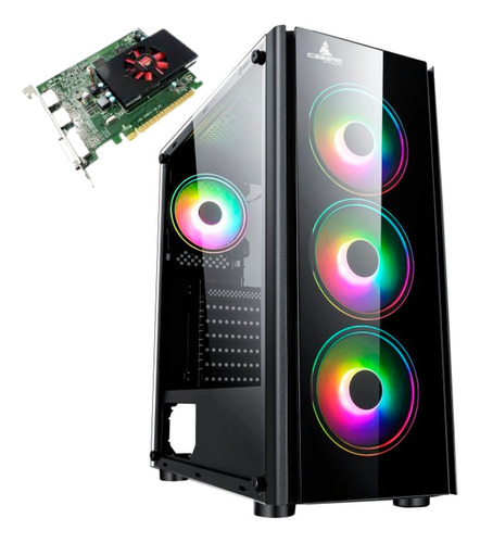 Pc Torre Gamer Cpu Core I5 10400 16 Ram T Video R7 450 4gb