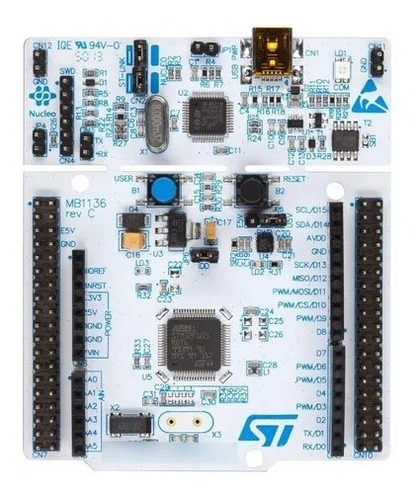 Tarjeta De Desarrollo Stm32f411re Cortex-m4 Stm32 Nucleo 64