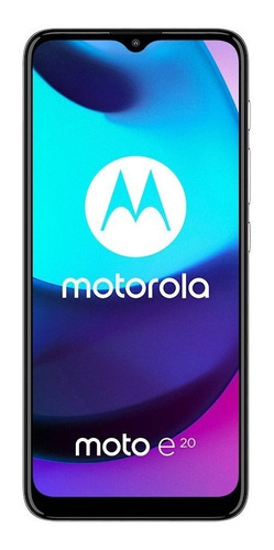 Imagen 1 de 10 de Celular Motorola Moto E20 32gb 2gb Ram Gris Techcel Nuevo
