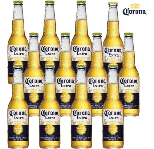 Cerveza Corona Porron 330ml Pack X12