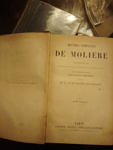Moliere Oeuvres Completes 
