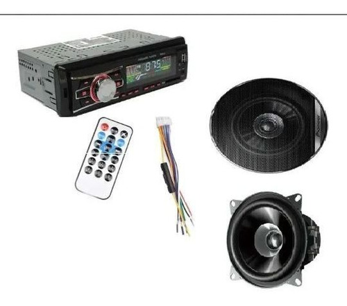 Radio Din + 2 Cornetas Pionner Bmw Serie 3