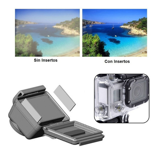 Set De Insertos Antiempañamiento Para Super Suit Case Camara