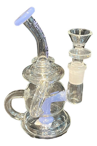 Alien Bong Mini Reciclador 14cm, Incluye Bowl