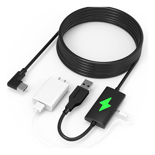 Cabo Vr Link Para Oculus Quest 2/pro, Usb 3.0 Tipo A A C Ca