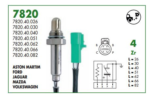 Sonda Lambda Thomson 782040063