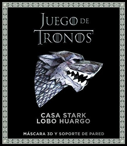 Juego De Tronos. Casa Stark: Lobo Huargo: Máscara 3d Y Soporte De Pared (series Y Películas), De Aa. Vv.. Editorial Minotauro, Tapa Tapa Blanda En Español
