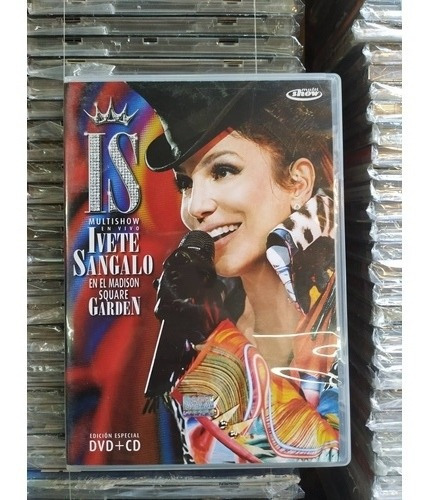 Ivete Sangalo Cd + Dvd En Vivo Madison Square Garden Duncant