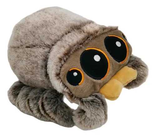 Araña De Peluche 20 Cm | Ojos Grandes Y Patas Esponjosas | Juguete Suave De Felpa | Decoración Y Compañera Para Halloween Y Navidad