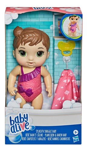 Muñeca Baby Alive Bebe Chapoteos Y Abrazos Hasbro