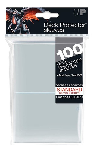 200 Ultra-pro Clear Protector De Cubierta Mangas 2 Paquetes