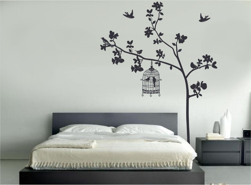 Arbol Decorativo Con Jaula 1.80 Mts  De Largo