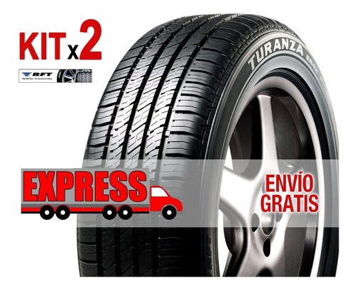 2u 245/50 R18 Turanza Er42 Rft Bridgestone Run Flat Cuotas