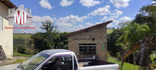 Imagem 2 de 30 de Linda Chácara Com 3 Dormitórios, Pomar, Jardim, Bem Localizada, À Venda, 3600 M² Por R$ 280.000 - Zona Rural - Pinhalzinho/sp - Ch0945