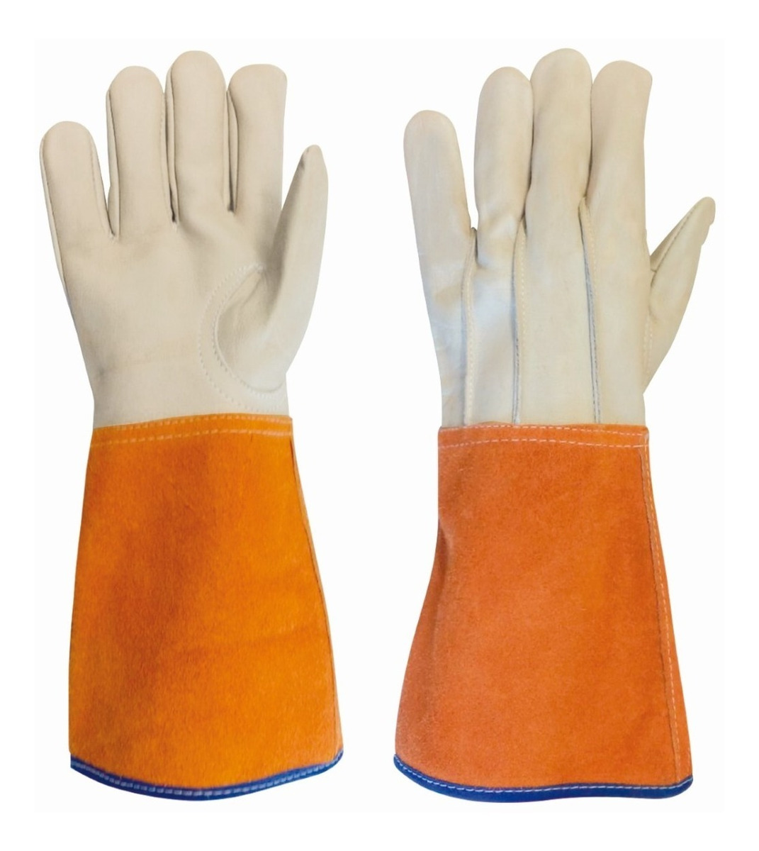Guante Electricista Piel Res Largo MercadoLibre