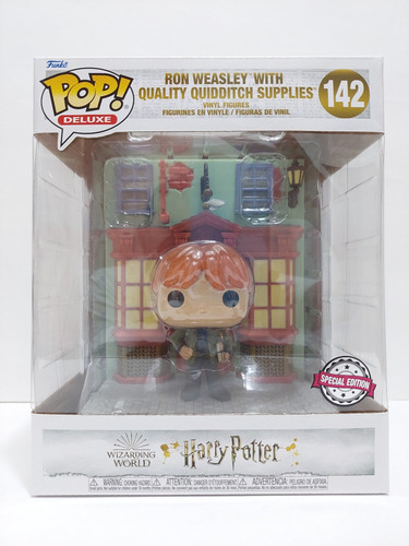 Funko Harry Potter 142 Ron Weasley With Quality Quidditch