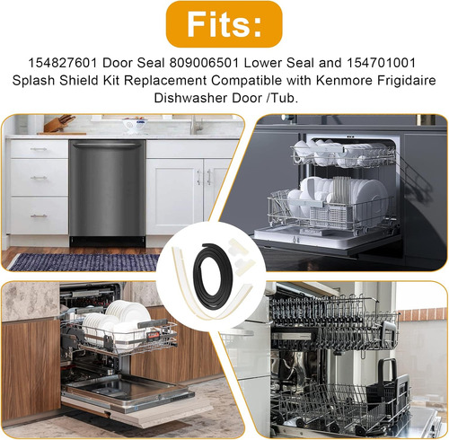 154827601 Kit Combinado De Sello De Puerta Inferior Para Lav