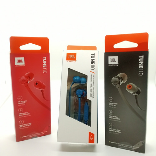 Imagen 6 de 7 de Audífonos Jbl Tune 110 (manos Libres)