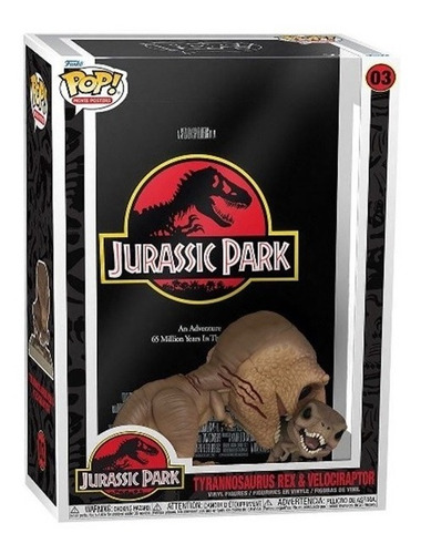 Imagen 1 de 2 de Funko Pop Movies:jurassic Park-tyrannosaurus Rex & Velocirap