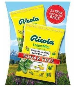 Ricola 2 Bolsas Con 105 Dulces C/u Sugar Free