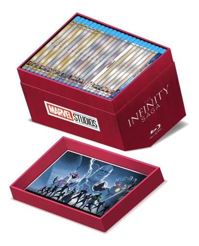 Imagen 1 de 3 de The Infinity Saga Marvel Studios Boxset 23 Films Bluray