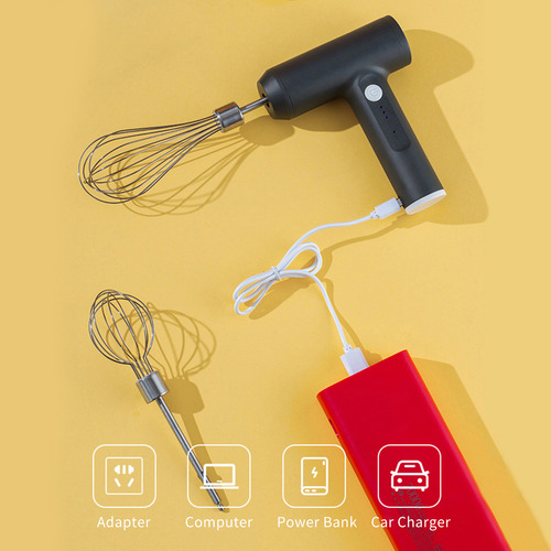 Separador Inalámbrico Electric Beater Cream Egg Con Sistema