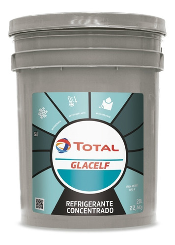 Liquido Refrigerante Total Glacelf Verde Inorganico X 20 Lts