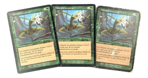 Ancestral Mask X3 - Cartas Magic The Gathering Mercadian