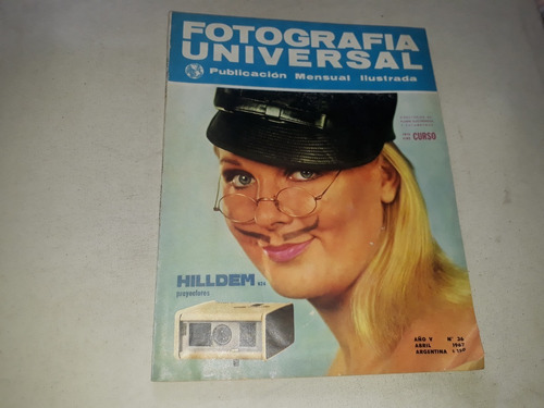 Revista Fotografia Universal N° 36 Abril 1967