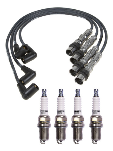 Kit Cables + Bujias Ferrazzi Volkswagen Crossfox 1.6 05/11
