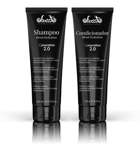 Shampoo E Condicionador Para Cabelos Lisos - Lovely 230ml