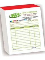 Comprar 400 Notas 1 Copia Autocopiante 1\u002F4 Carta En Blocks A Color