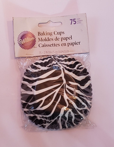 Capacillos Standard Wilton Cebra