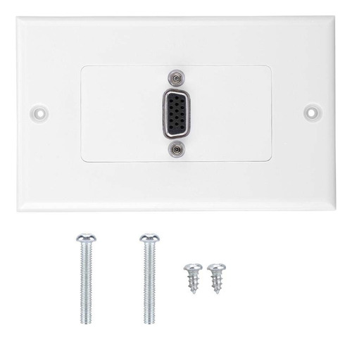 Panel Enchufe Vga Para Cableado Ingenieria